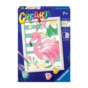 Ravensburger CreArt Paint by Numbers - Think Pink Flamingo